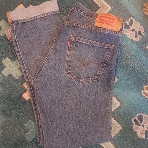 Levis 501 denim jeans